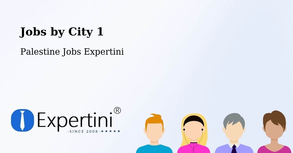 City Jobs in Palestine - Expertini