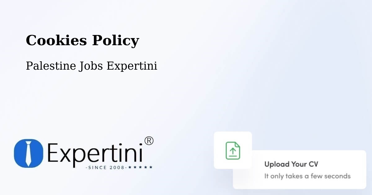 Cookie Policy – Dayr Al Balaḥ - Palestine Jobs Expertini
